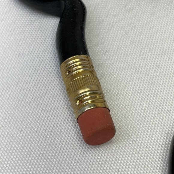 VINTAGE Black Bent DISNEY MICKEY MOUSE EARS PENCIL Magic Music Days Unsharpened - Picture 7 of 8